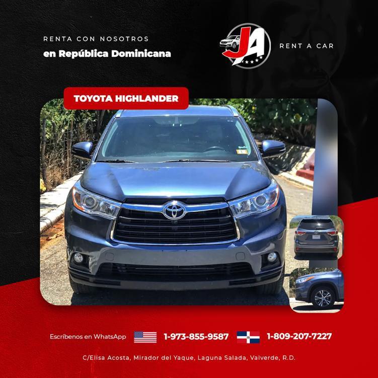 Toyota Highlander 2016 Azul